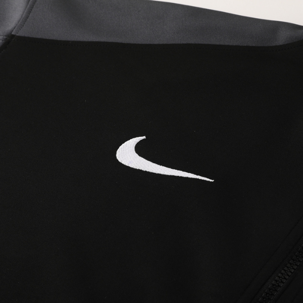 Nike Black and Gray Cold Set Jacket and Pants