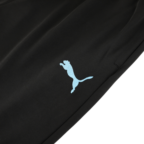 Puma Training Set Light Blue and Black Training Set T-Shirt and Pants 