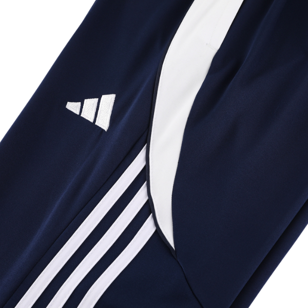 Conjunto Adidas Blue Cold con camiseta y pantalones con cremallera de un cuarto
