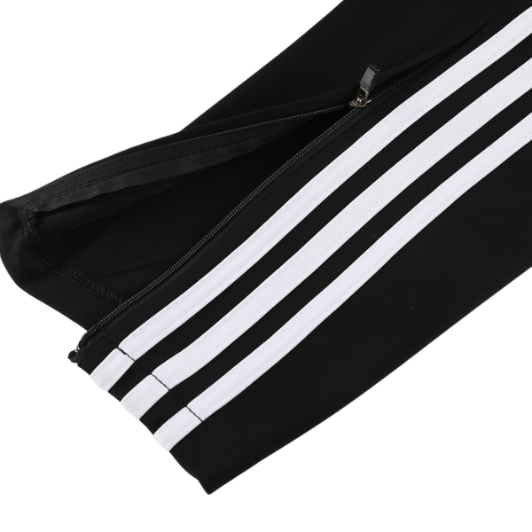 Adidas Red and Black Cold Set Quarter-Zip Top and Pants