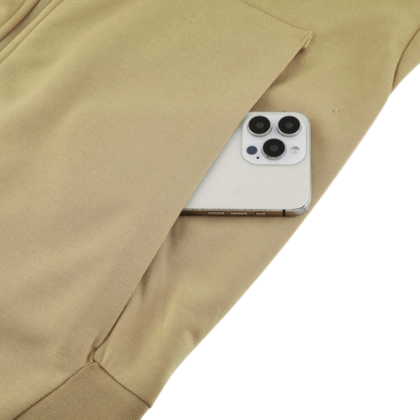 Conjunto de abrigo y pantalón Adidas Cold Beige 