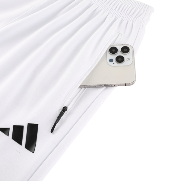 Conjunto de chaqueta y pantalones blancos Adidas Cold Set 