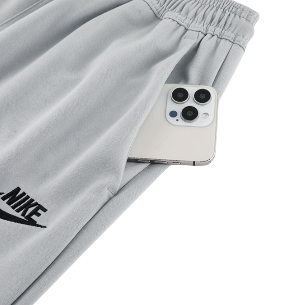 Nike Tech Fleece Gray Cold Set Coat and Pants