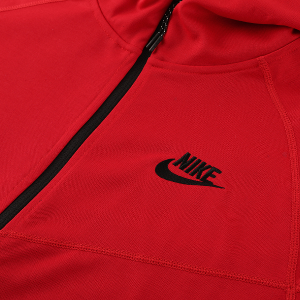 Conjunto de chaqueta y pantalón Nike Cold Red y negro