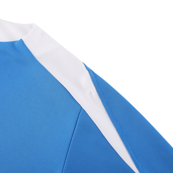 Nike Blue Cold Set Quarter-Zip Top and Pants 