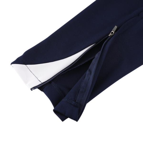 Nike Blue Cold Set Quarter-Zip Top and Pants 