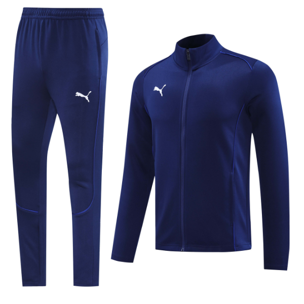 Puma Blue Cold Set Jacket and Pants 