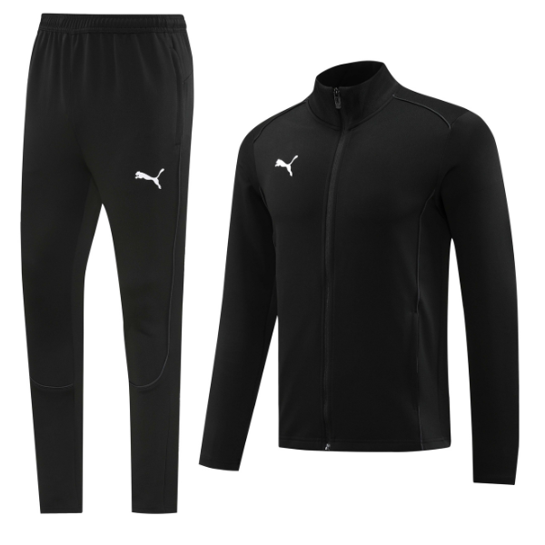 Puma Black Cold Set Jacket and Pants 