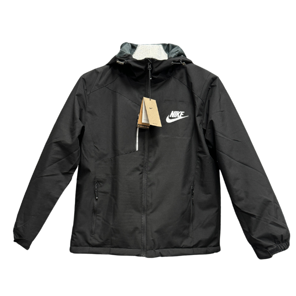 Chaqueta cortavientos negra Nike 