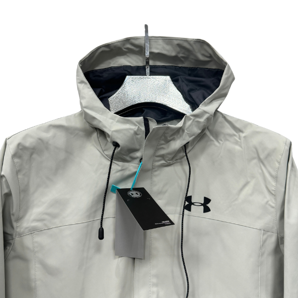 Under Armor Grey Windbreaker Jacket