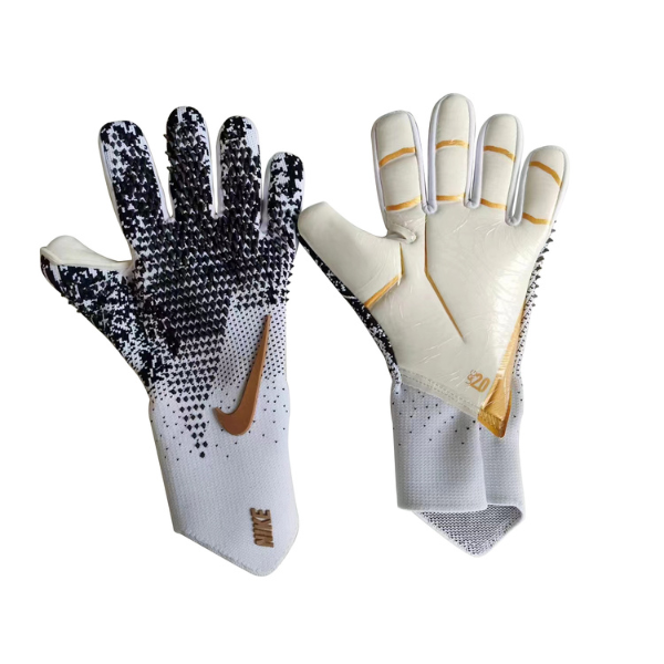 Nike HyperTouch Elite Gray and Black Goalkeeper Gloves 