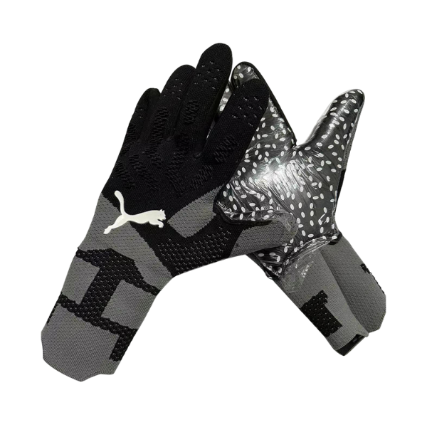 Puma Future Ultimate Black and Gray Goalkeeper Gloves