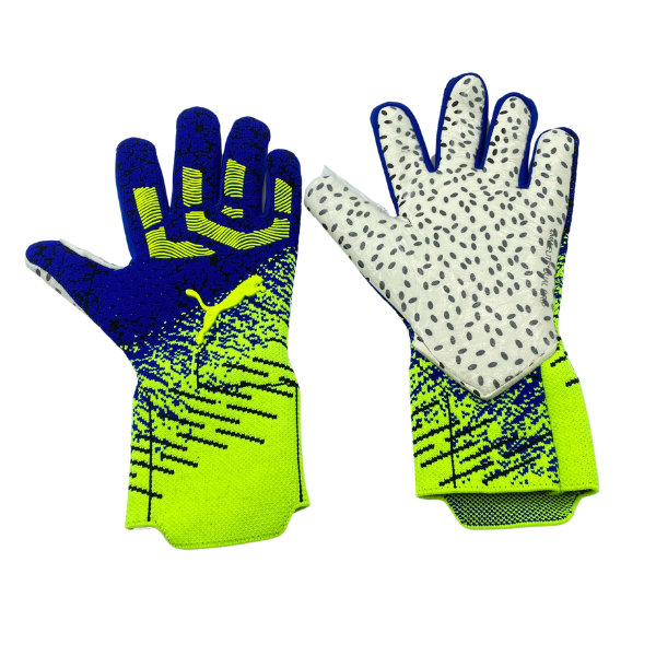 Guantes de portero Puma Future Z azul y verde 