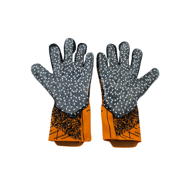 Puma Future Z Black and Orange Goalkeeper Gloves 