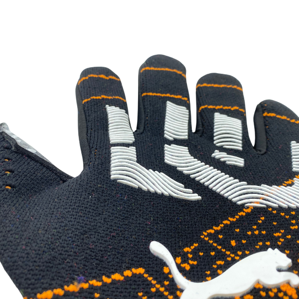Puma Future Z Black and Orange Goalkeeper Gloves 