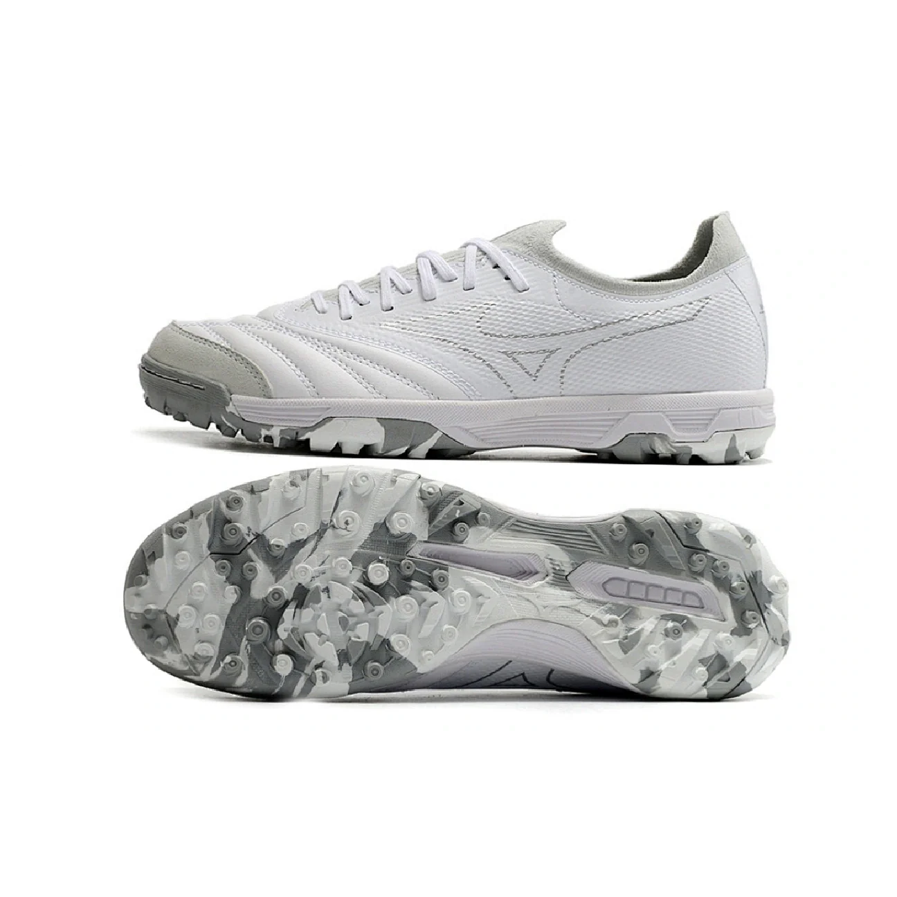 Botas de fútbol Mizuno Neo Sala Turf TF blancas