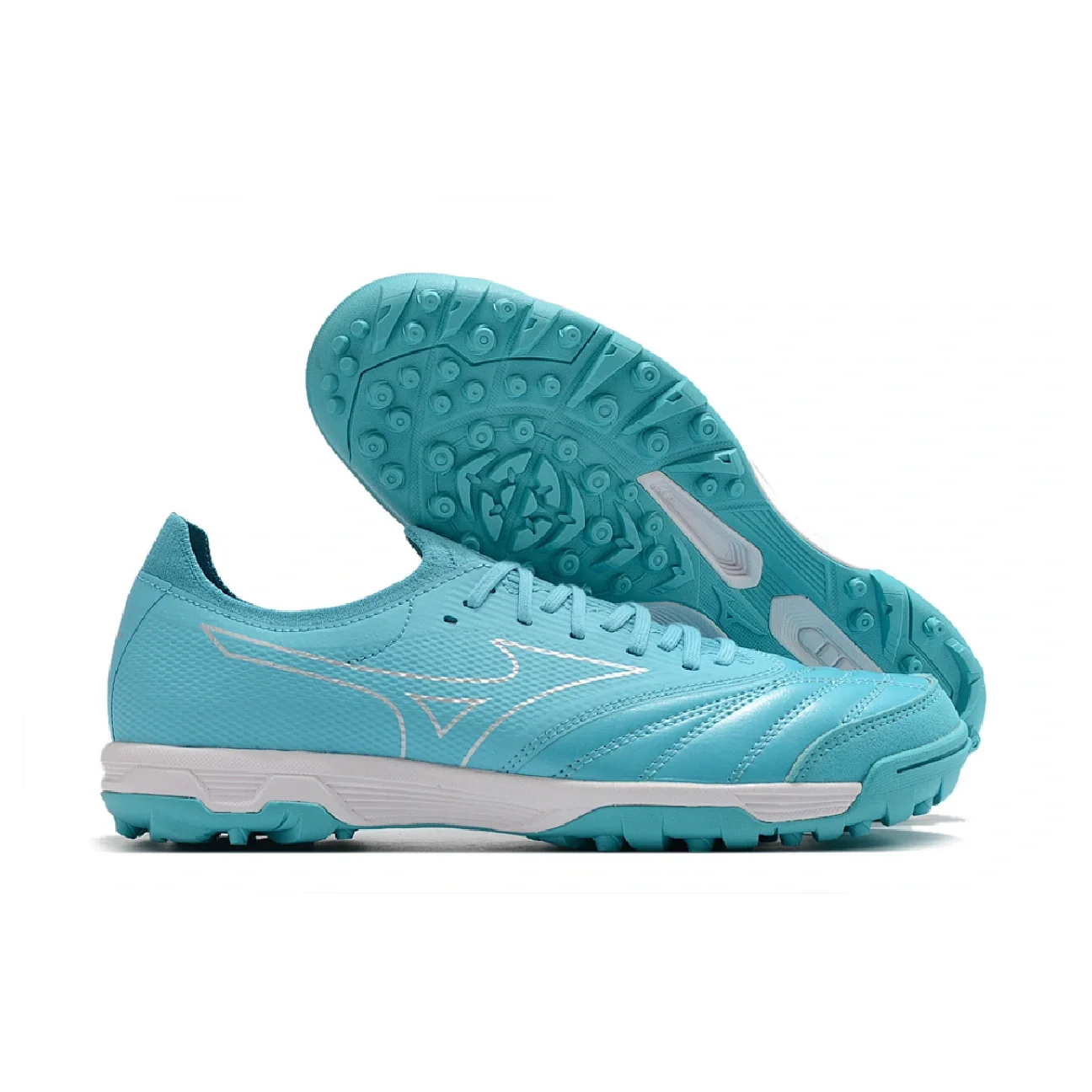 Bota de fútbol Mizuno Neo Sala Turf TF azul claro