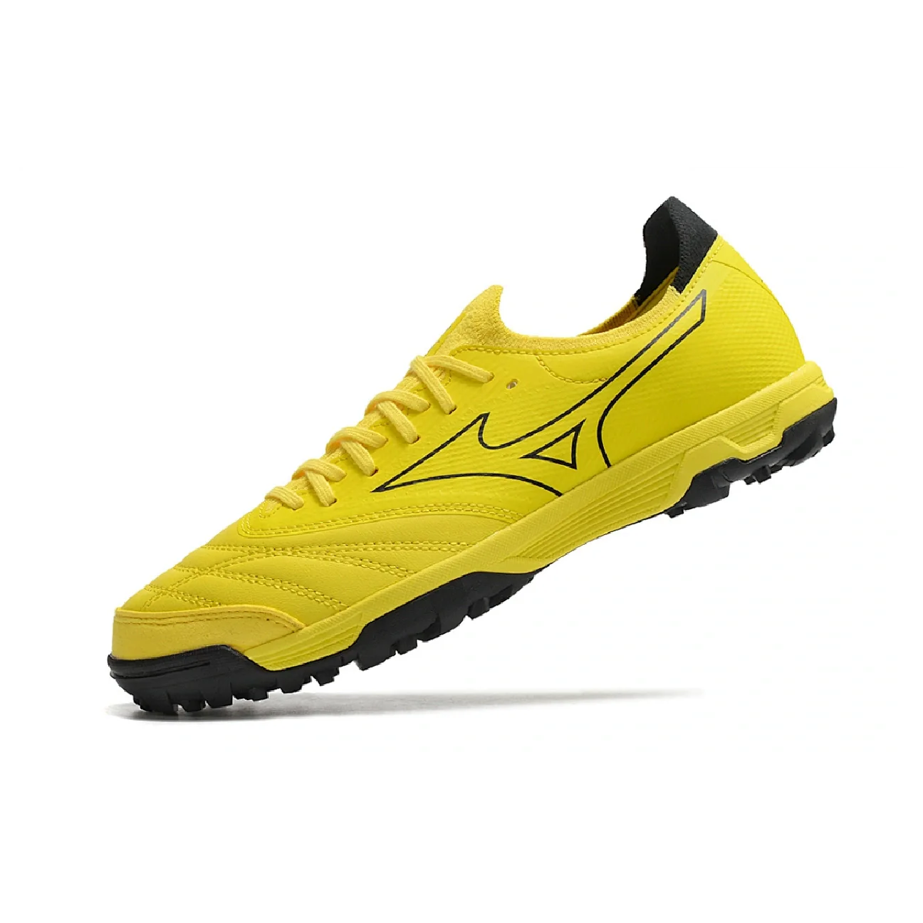 Bota de fútbol Mizuno Neo Sala Turf TF amarilla y negra