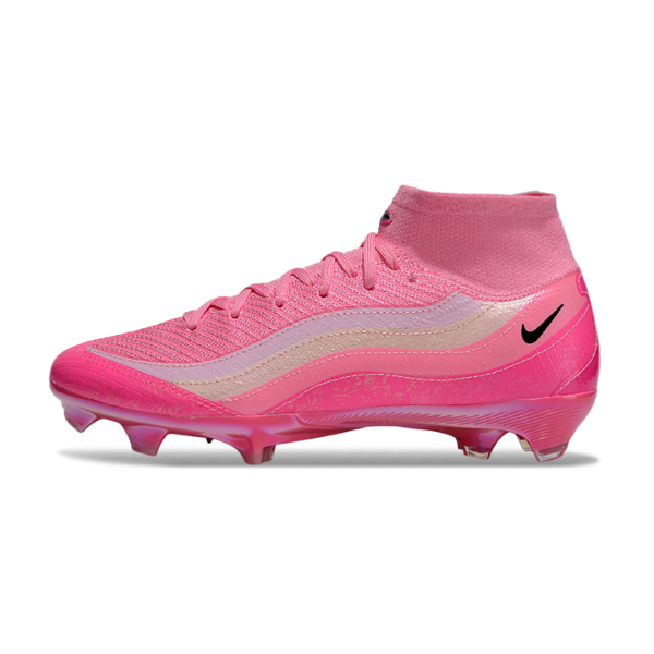 Nike Mercurial Superfly 10 Elite Pink Air Max 95 Pack Firm Ground FG Kids Football Boot