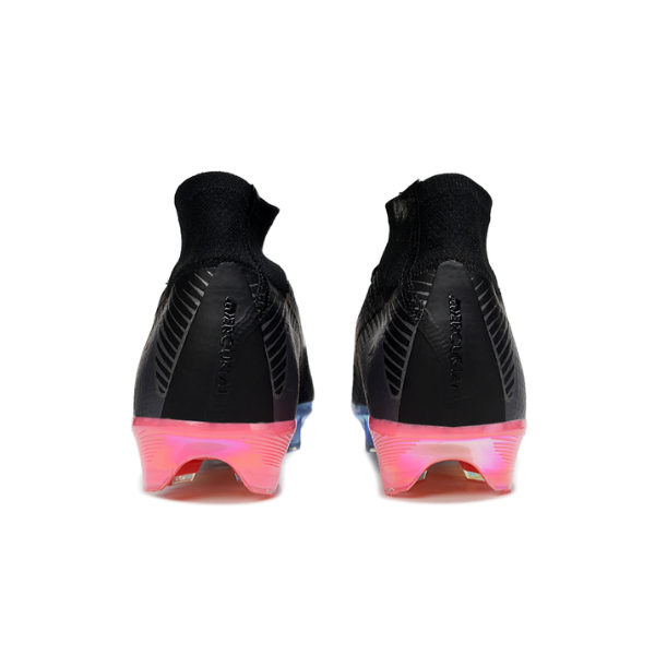 Nike Mercurial Superfly 10 Elite Black, Blue and Pink FG Kids Football Bootl