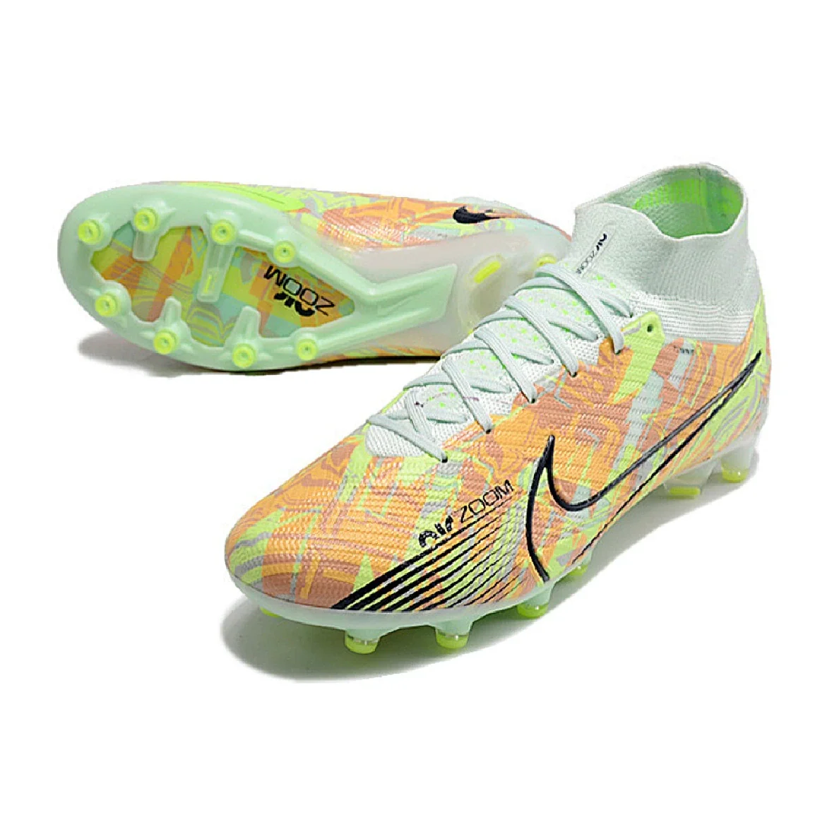 Botas de fútbol Nike Air Zoom Mercurial Superfly 9 Elite Bonded Pack para terreno artificial AG