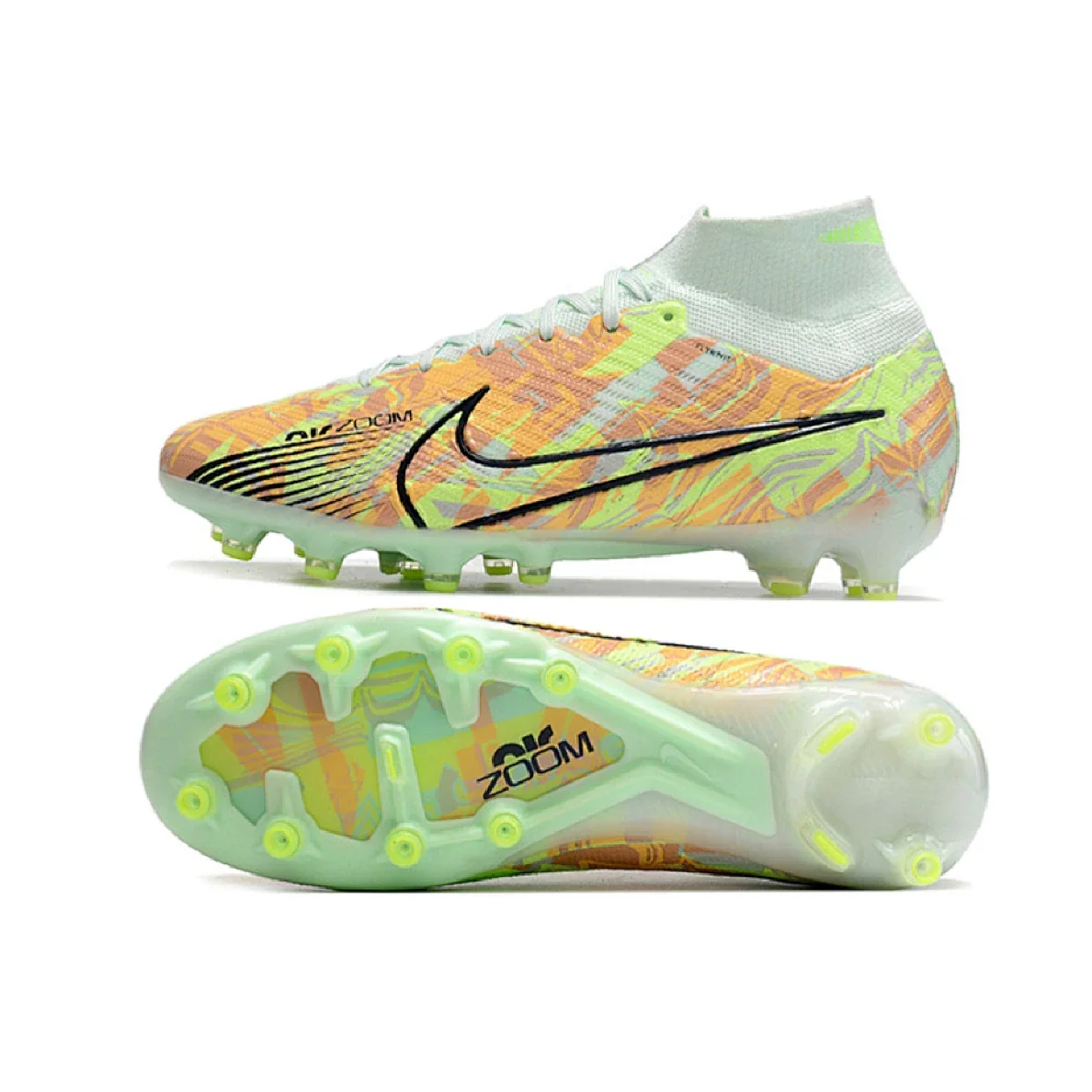 Botas de fútbol Nike Air Zoom Mercurial Superfly 9 Elite Bonded Pack para terreno artificial AG