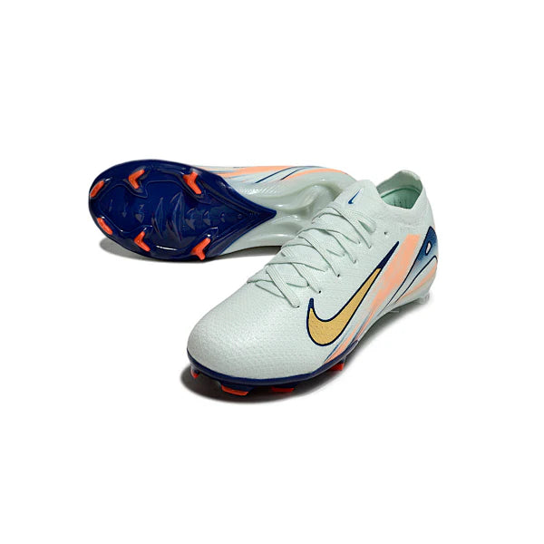 Botas de fútbol Nike Air Zoom Mercurial Vapor 16 Elite Dreamspeed 009 Pack para niños, color blanco y negro, para terreno firme FG