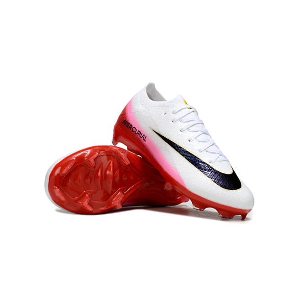 Nike Air Zoom Mercurial Vapor 16 Elite Fear Nothing Pack Black and Green Firm Ground FG Kids Football Boot