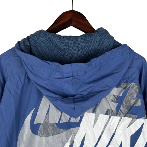 Chaqueta cortavientos azul Nike 