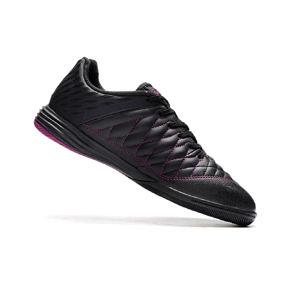Nike Lunar Gato II Black and Pink Indoor IC Football Boot