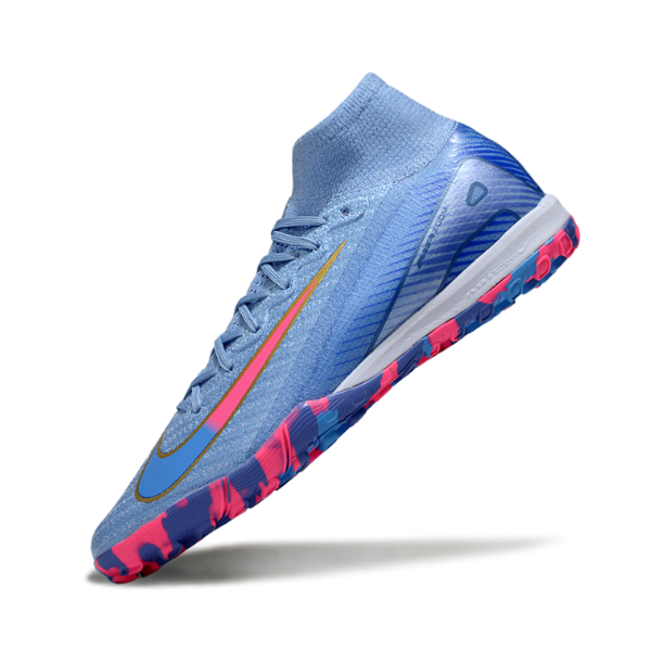 Nike Mercurial Superfly 10 Elite Blue Turf TF Kids Football Boot