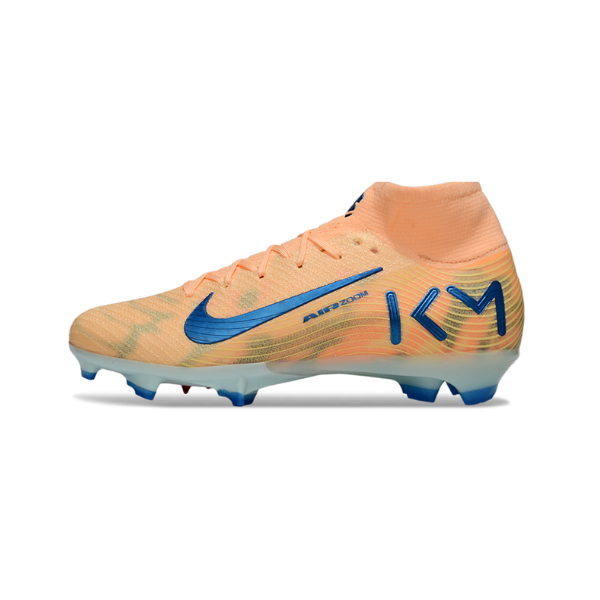 Nike Mercurial Superfly 10 Elite Orange Mbappe Pack Firm Ground FG Kids Football Boot