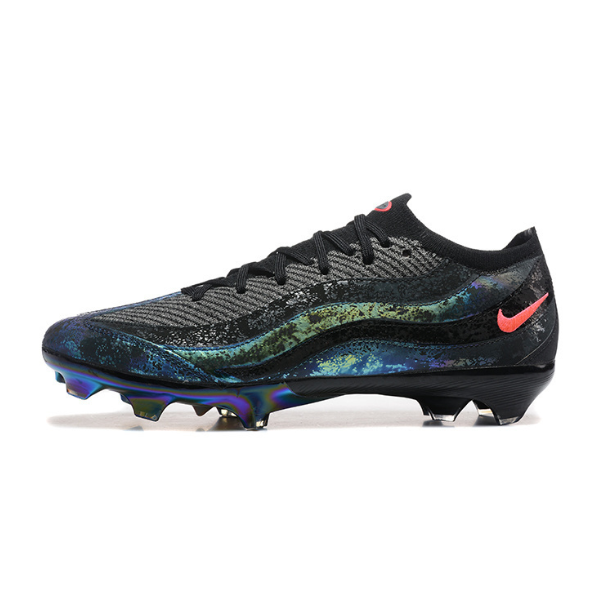 Botas de fútbol Nike Mercurial Vapor 16 Elite Air Max 95 para terreno firme FG para niños, color negro