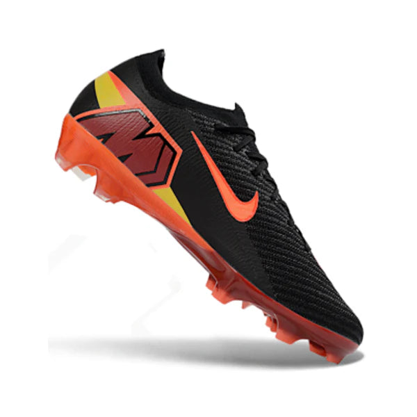 Botas de fútbol Nike Air Zoom Mercurial Vapor 16 Elite FG para terreno firme, color negro y rojo