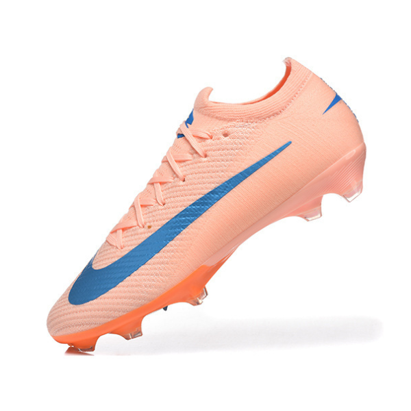Nike Mercurial Vapor 16 Elite Pink and Blue Firm Ground FG Kids Football Boot