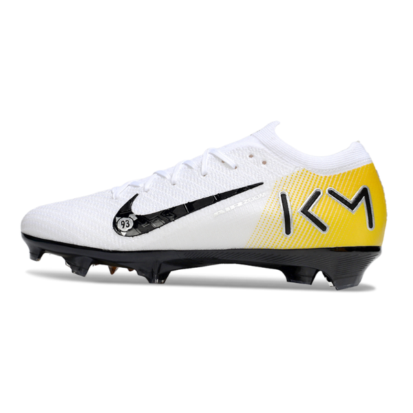 Nike Mercurial Vapor 16 Elite White Mbappe Pack FG Firm Ground Kids Football Boot