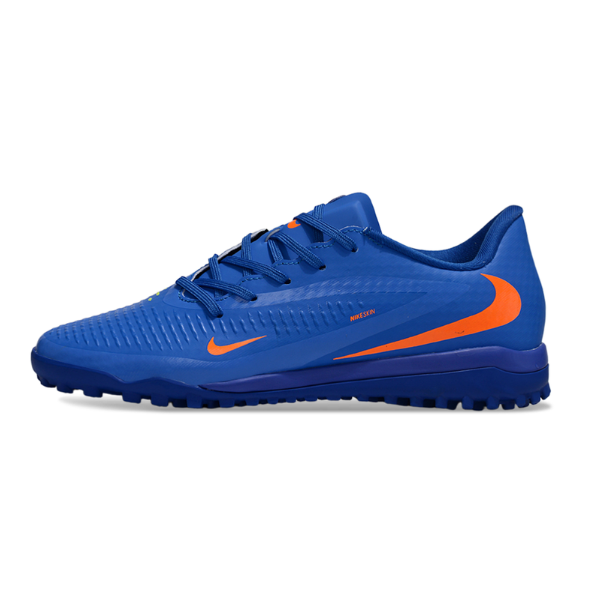 Botas de fútbol Nike Phantom 6 Academy Turf TF azul y naranja