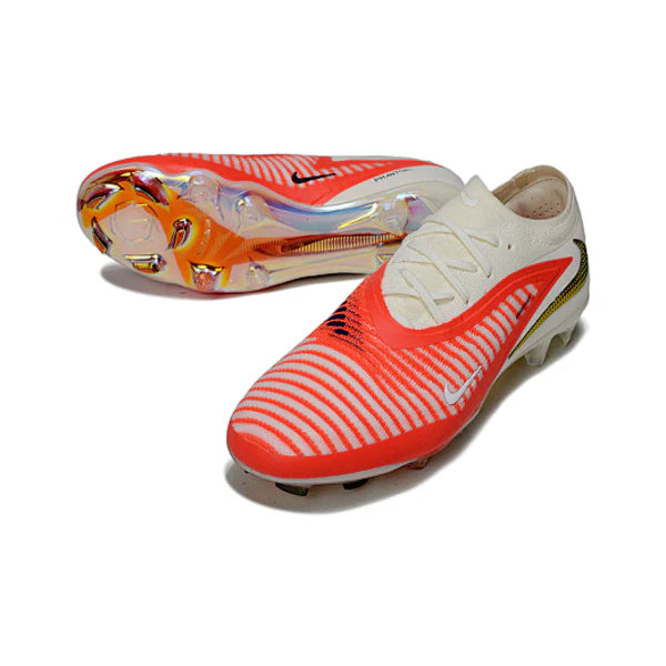 Nike Phantom 6 Elite Orange and White Firm Ground FG Football Boot