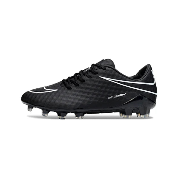Botas de fútbol Nike Phantom Hypervenom Elite FG para terreno firme, color negro