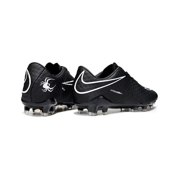 Botas de fútbol Nike Phantom Hypervenom Elite FG para terreno firme, color negro