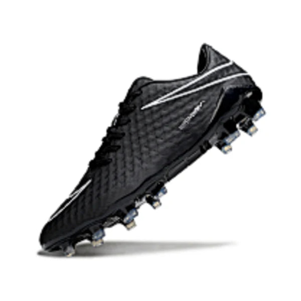 Botas de fútbol Nike Phantom Hypervenom Elite FG para terreno firme, color negro