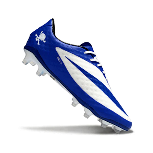 Nike Phantom Hypervenom Elite Blue and White Firm Ground FG Football Boot
