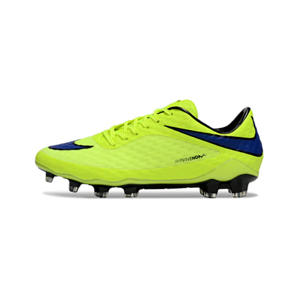 Botas de fútbol Nike Phantom Hypervenom Elite FG para terreno firme, color verde claro