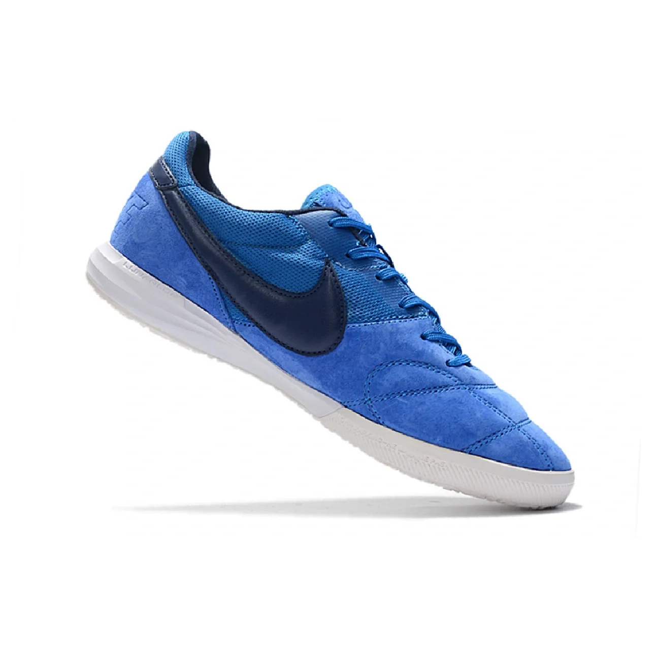 Nike Premier II Blue and White Indoor IC Football Boot