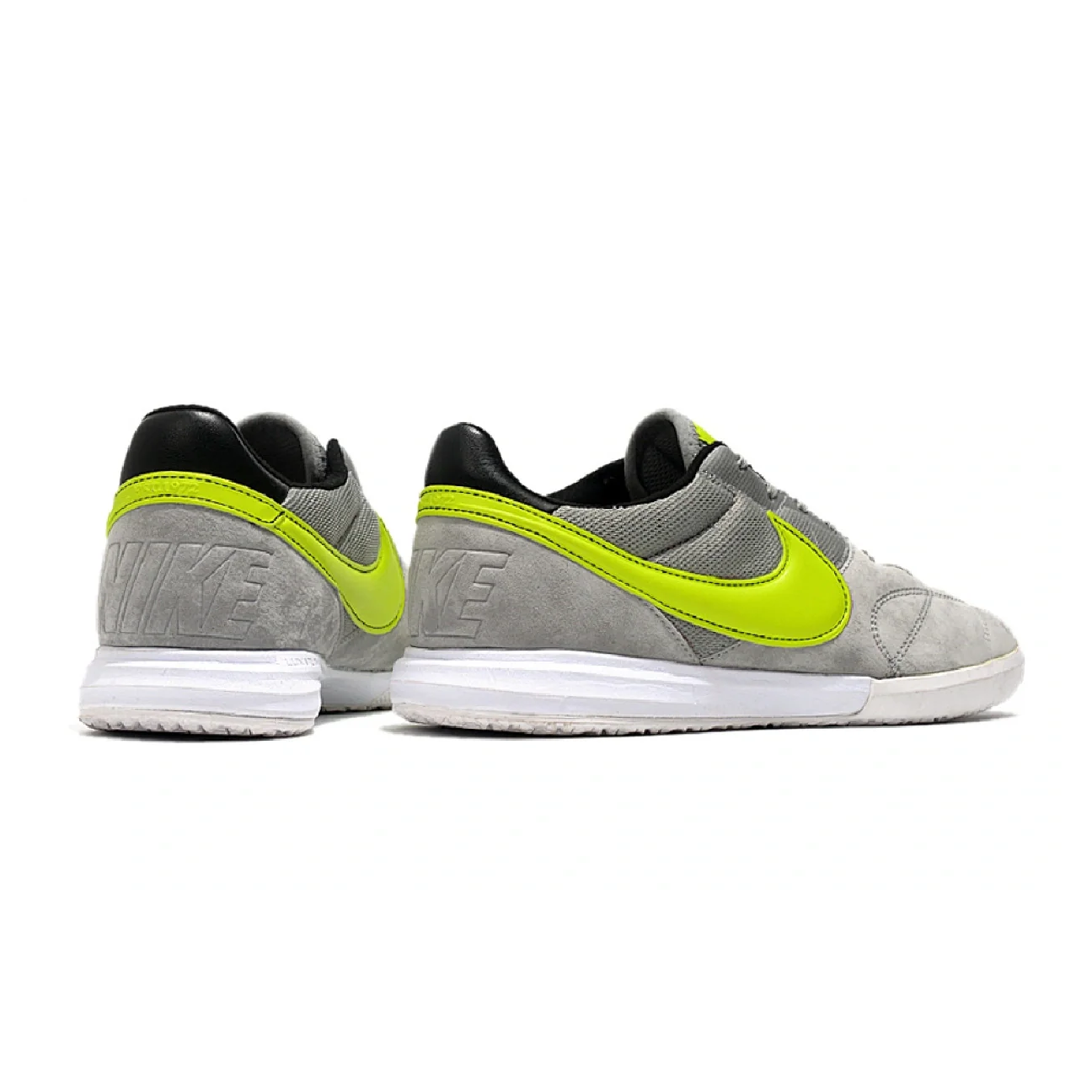 Nike Premier II Gray and Green Indoor IC Football Bootd