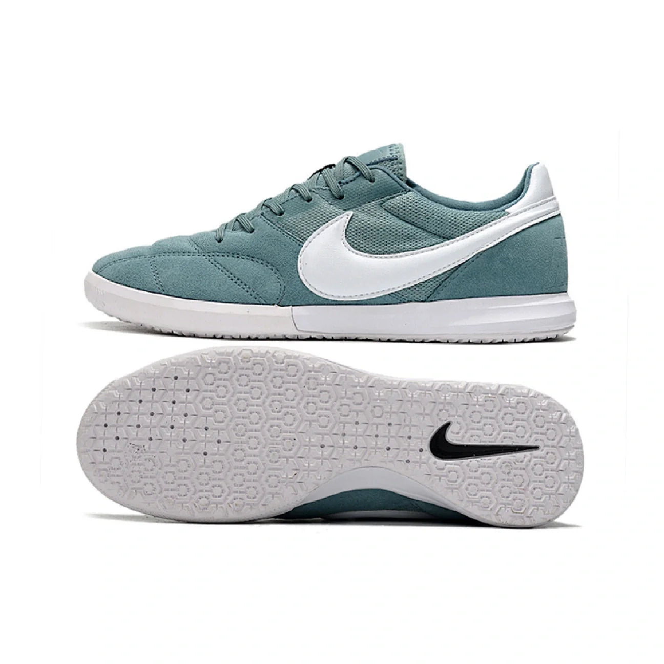 Nike Premier II Laceless Green Indoor IC Football Boot