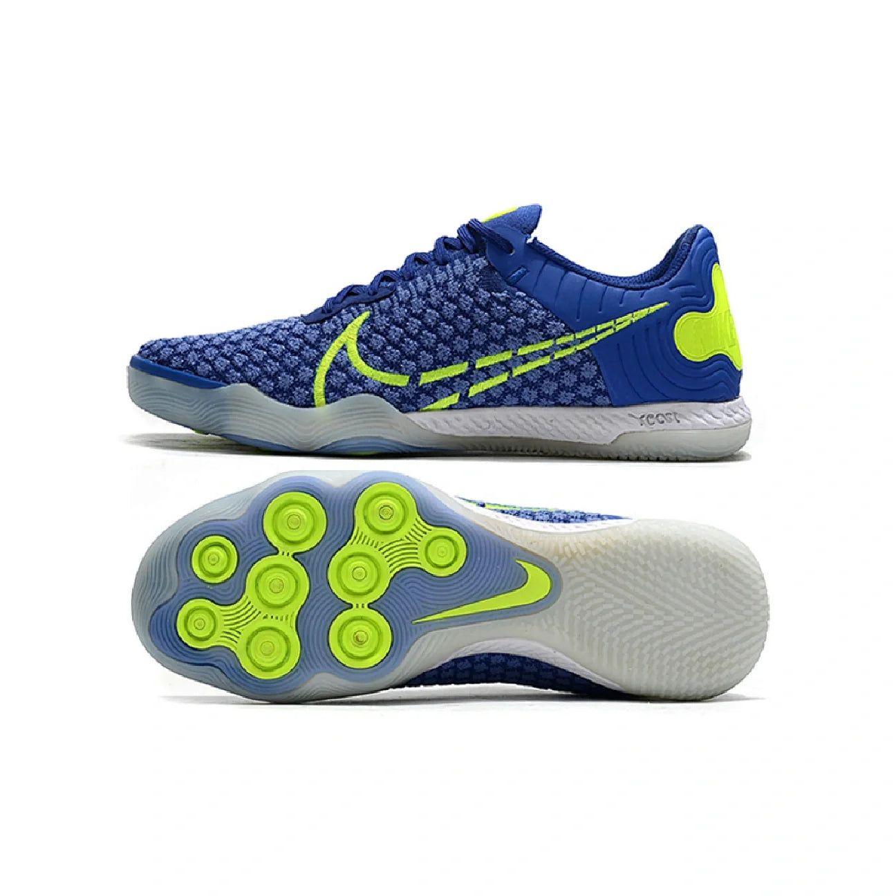 Nike Reactgato Blue Indoor IC Football Boot