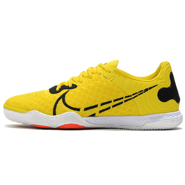 Nike Reactgato Laceless Yellow Indoor IC Football Boot