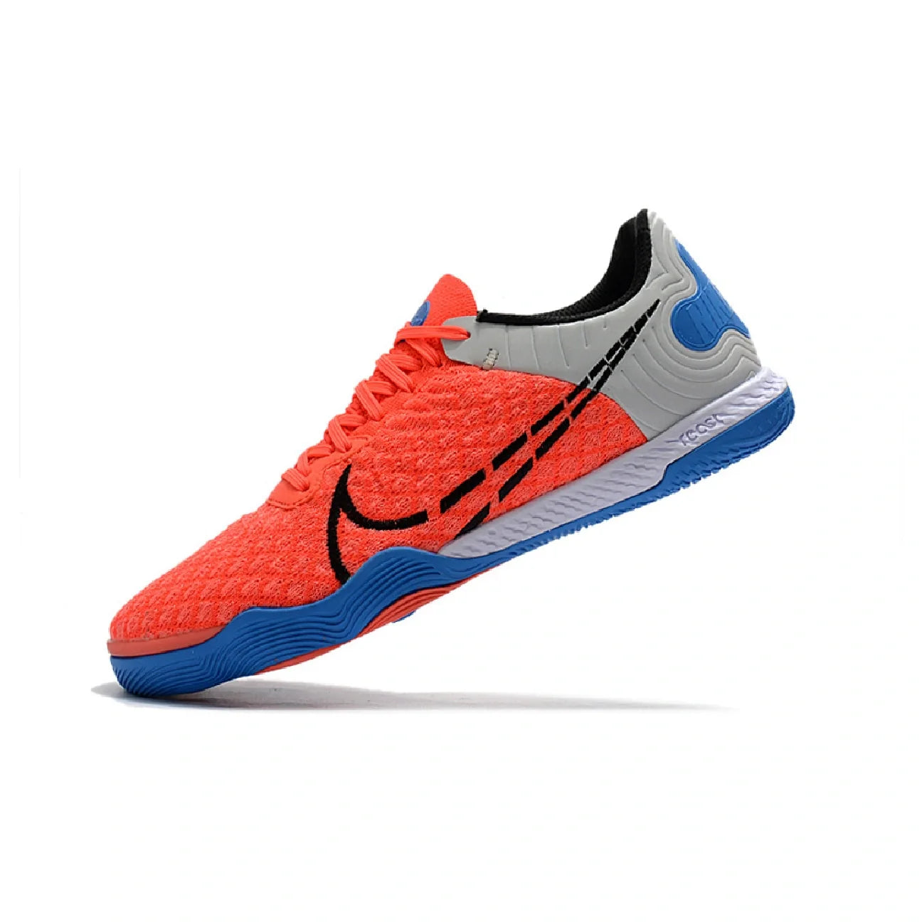 Nike Reactgato Red Blue and Gray Indoor IC Football Boot
