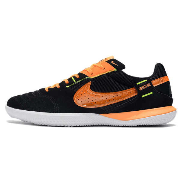 Nike Streetgato Black and Orange Indoor IC Football Boot